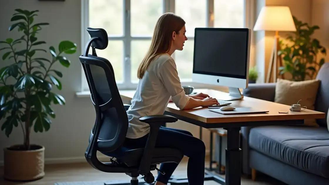 Tips for Setting Up an Ergonomic Workspace