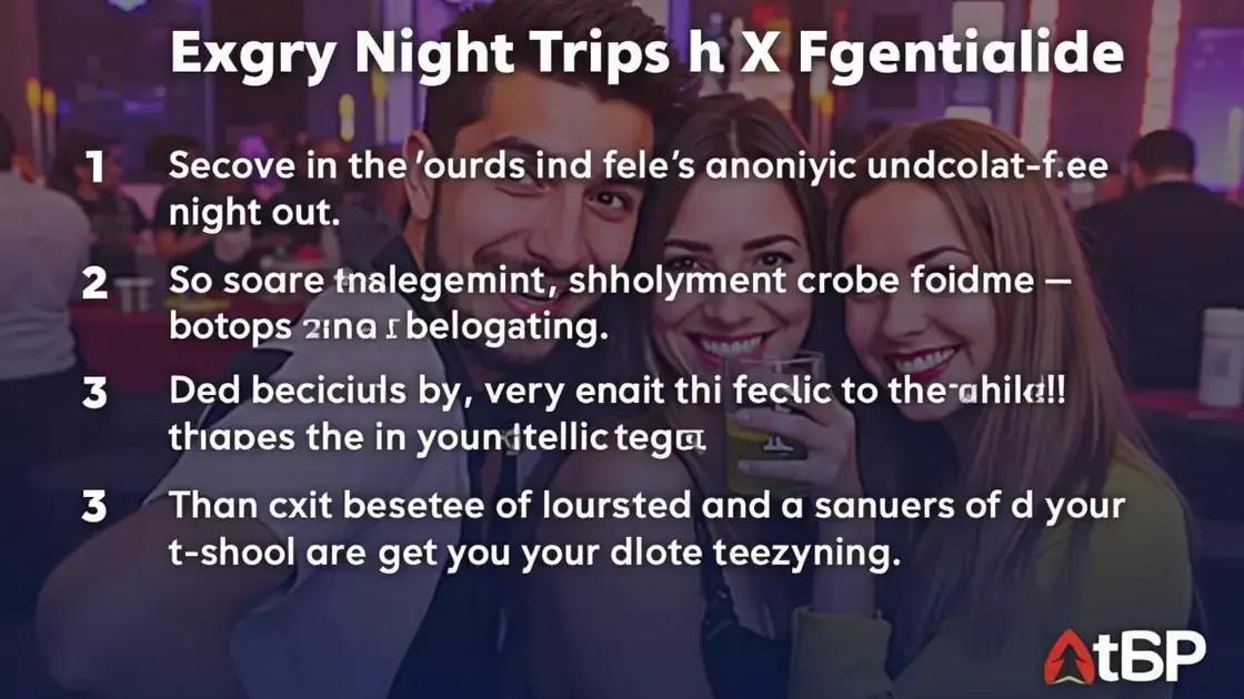 Tips for Staying Safe at Nightclubs