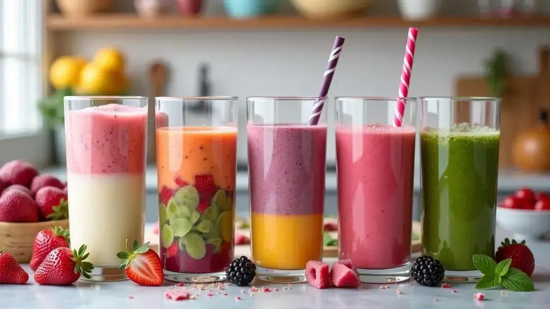 Tips for the Perfect Smoothie Texture
