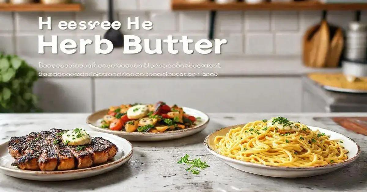 Tips for Using Herb Butter in Your Meals