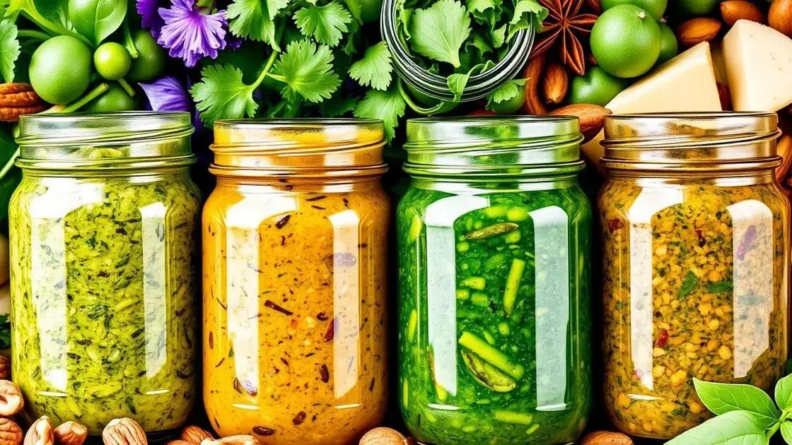 Tips for Variations on Classic Pesto