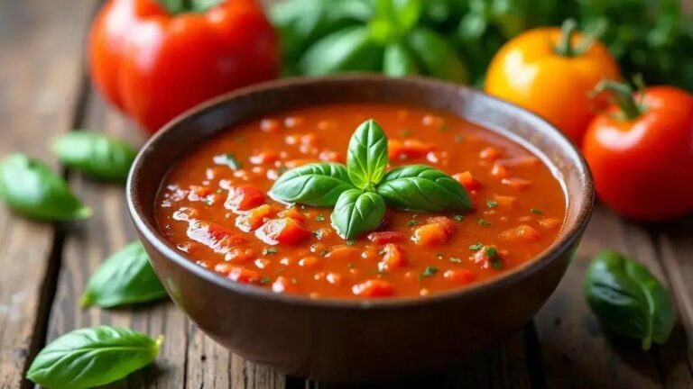 Tomato and Basil Soup Recipes for Men’s Health: Delicious Benefits