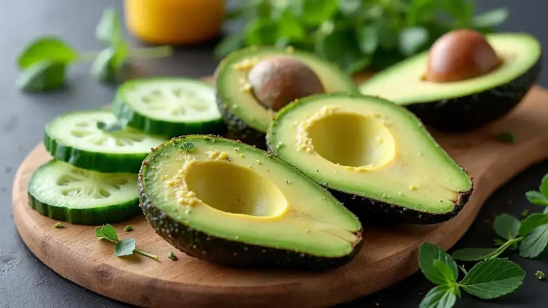 Top Benefits of Avocado and Cucumber