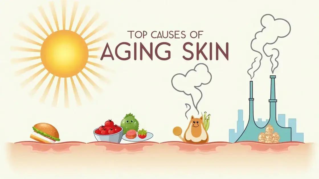 Top Causes of Aging Skin