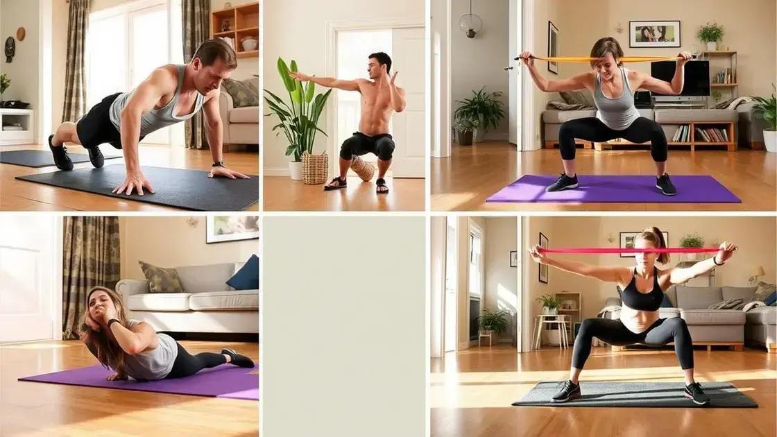 Top Exercises for Home Training