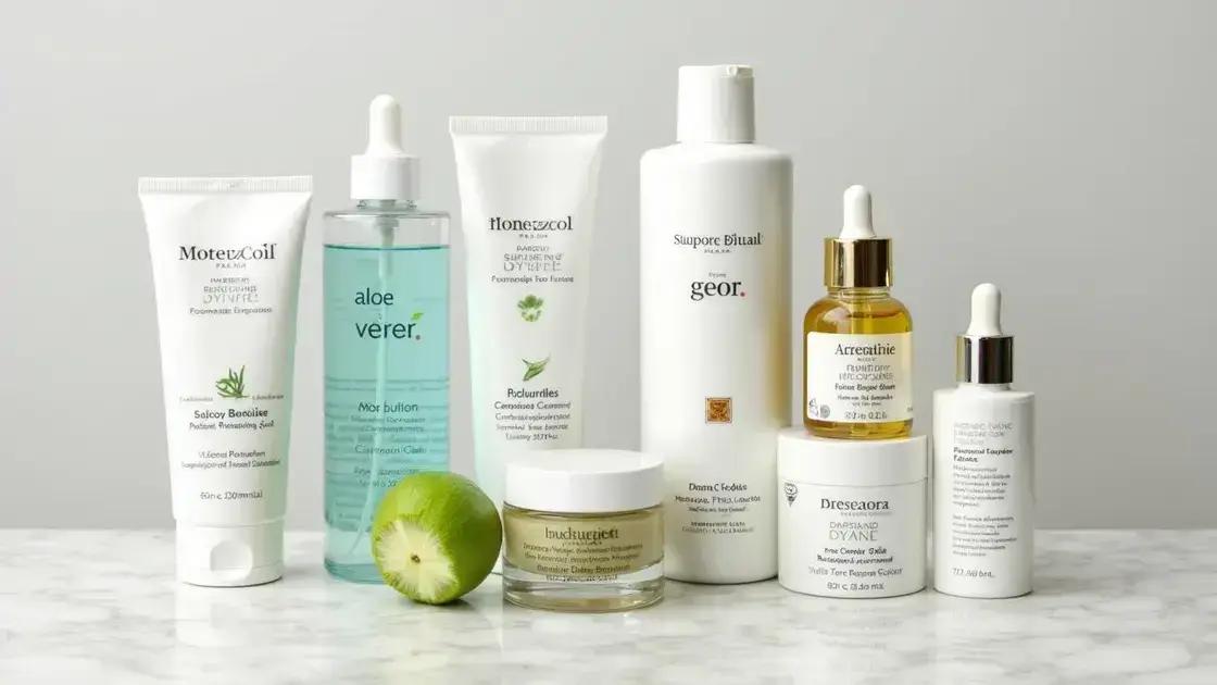 Top Ingredients for Hydrated Skin