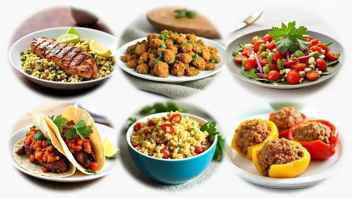 Top Recipes Featuring Grilled Chicken and Quinoa