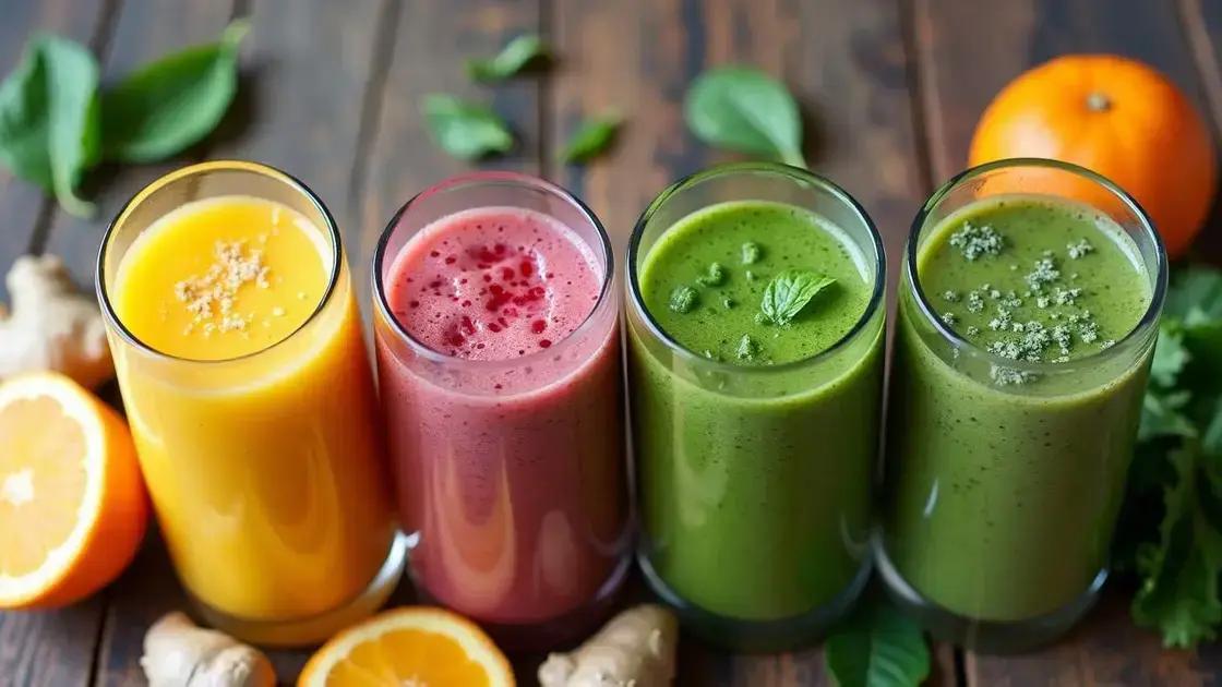 Top Smoothie Recipes for Men Over 50