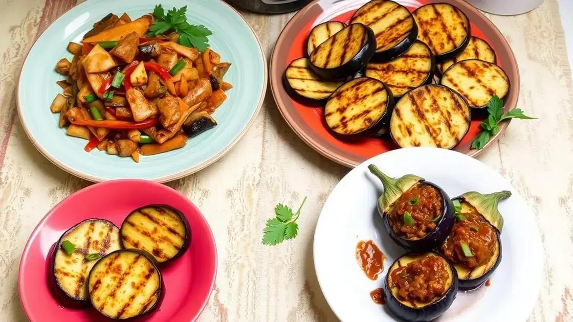 Top Spicy Eggplant Recipes to Try Now