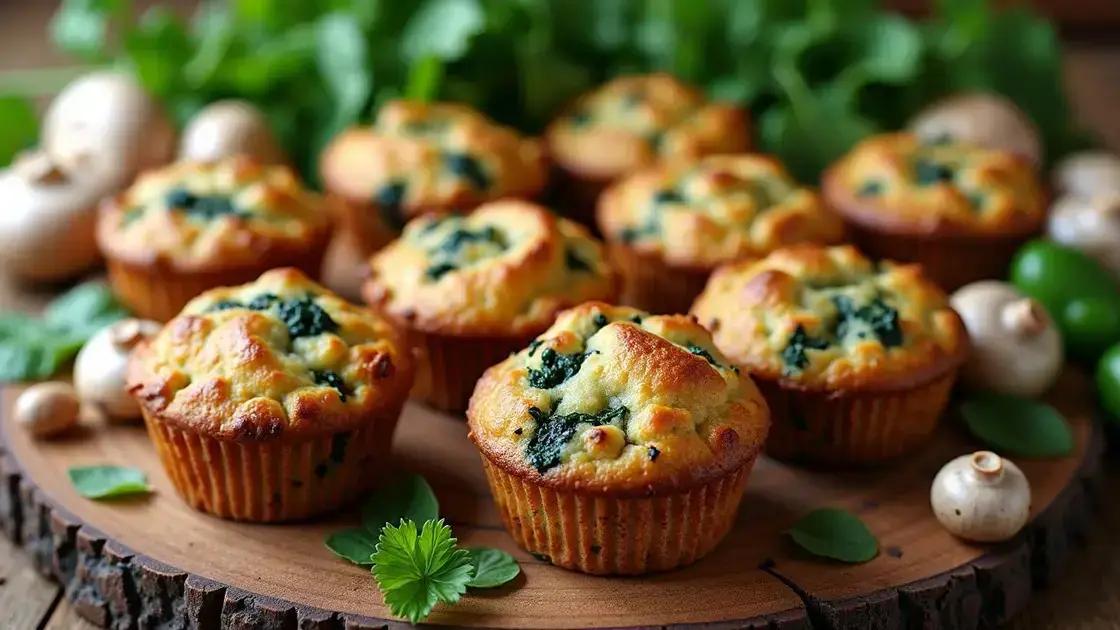 Top Spinach and Mushroom Muffin Recipes