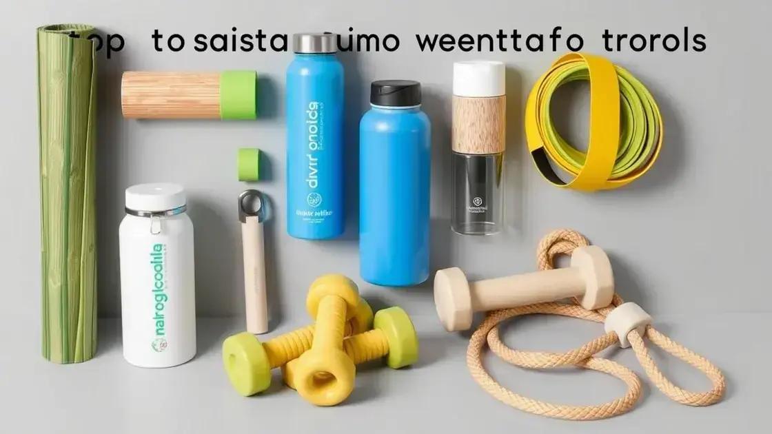 Top Sustainable Workout Tools
