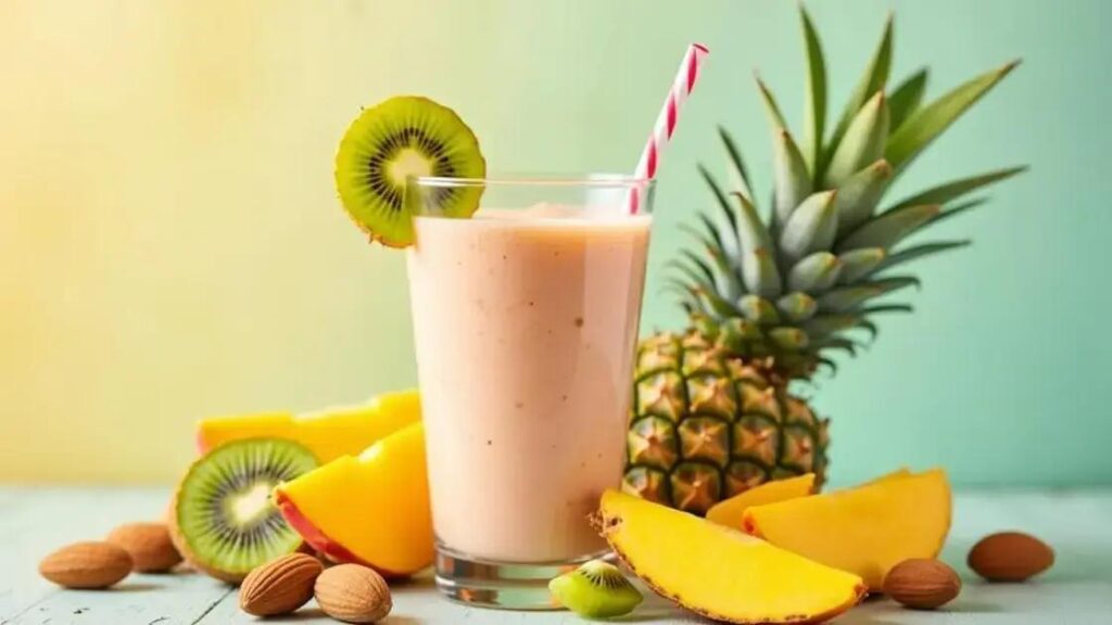 Tropical Fruit Smoothie Recipes with Almond Milk for Blissful Mornings