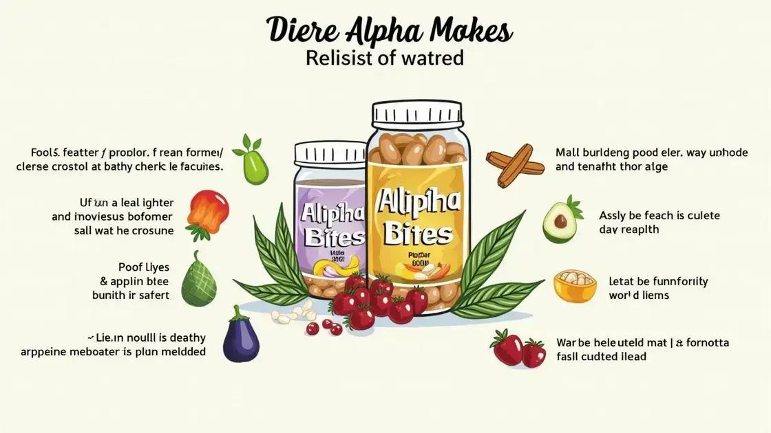 Understanding Alpha Bites and Their Purpose