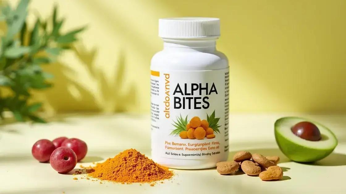 Understanding Alpha Bites: Ingredients and Purpose