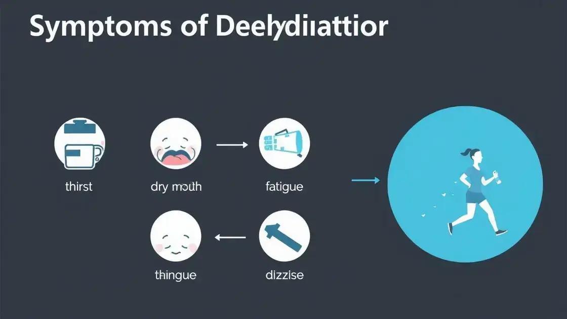 Understanding Dehydration and Its Symptoms