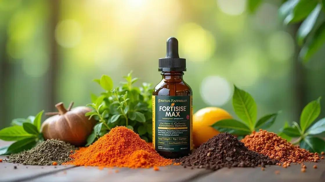 Understanding Fortirise Max and its Ingredients