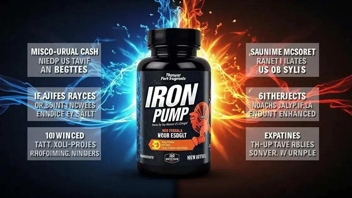 Understanding Iron Pump: Ingredients and Purpose