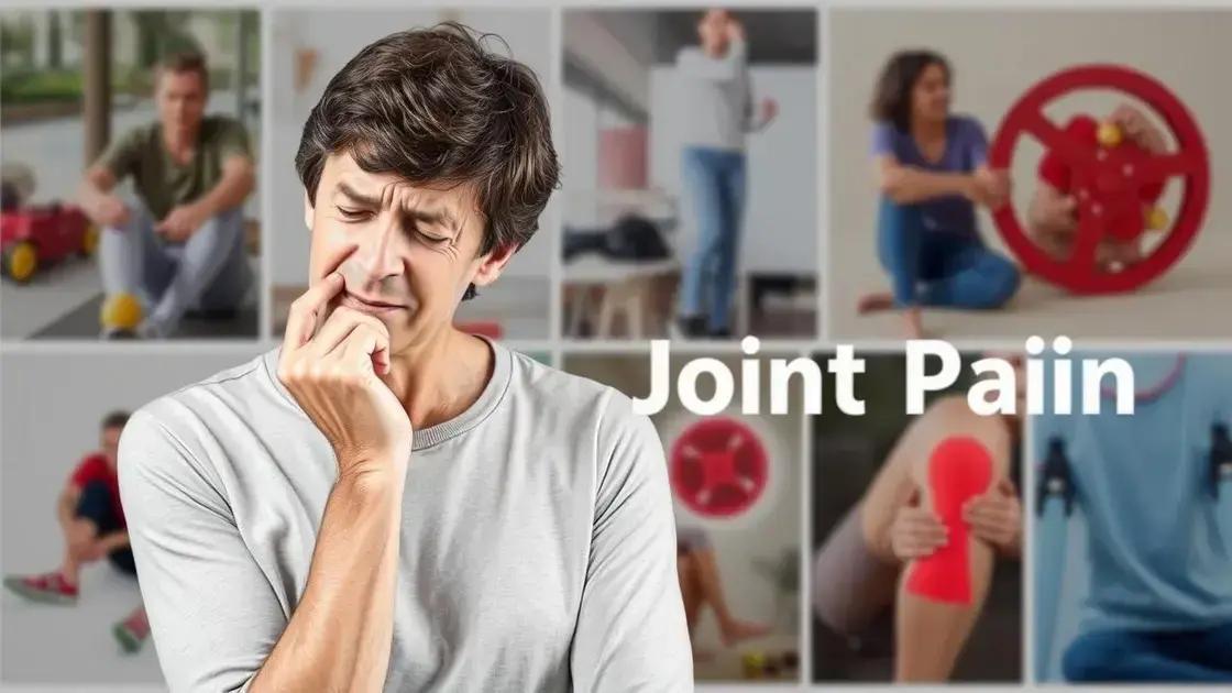 Understanding Joint Pain and Its Impact
