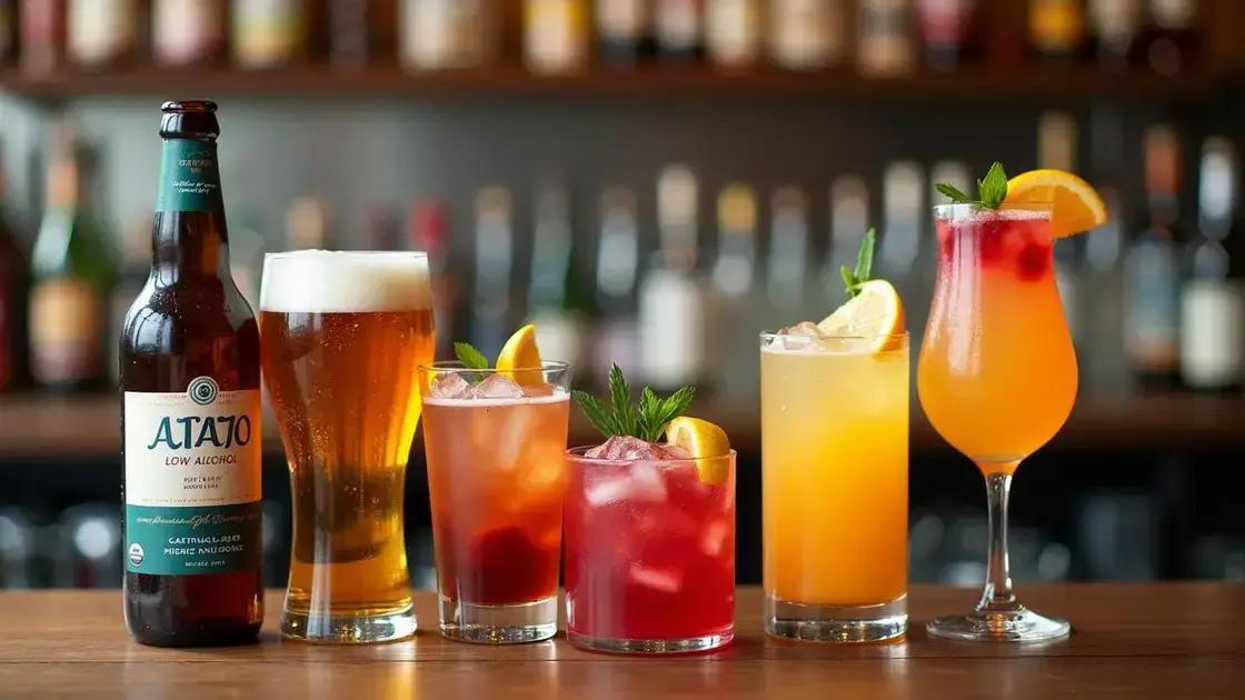 Understanding Low-Alcohol Beverages