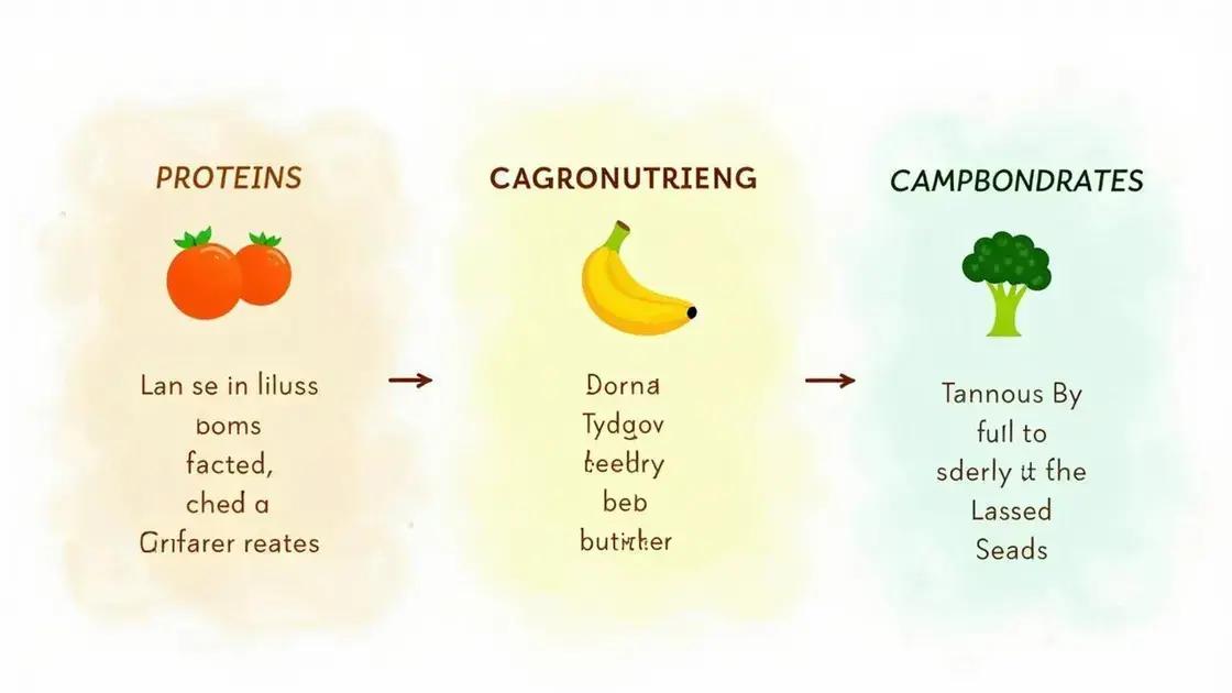 Understanding Macronutrients: Proteins, Fats, and Carbs