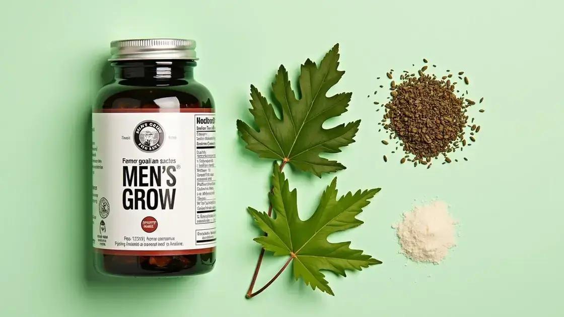 Understanding Mens Grow and Its Ingredients