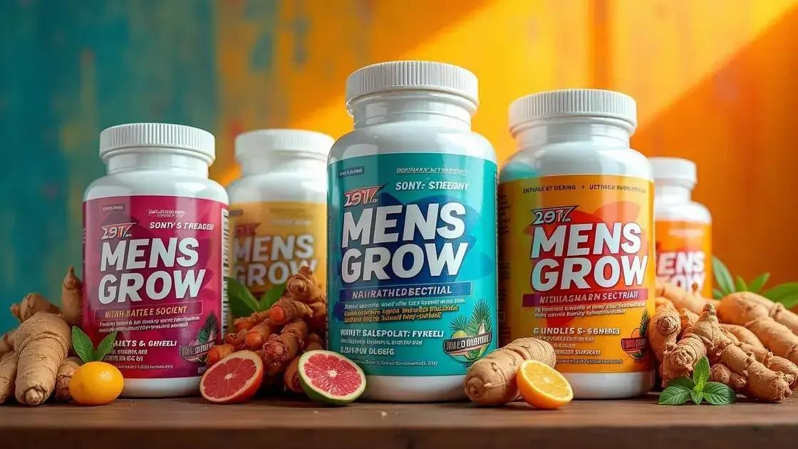 Understanding Mens Grow Supplements