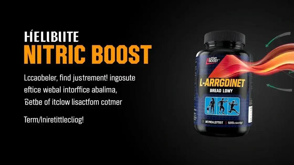 Understanding Nitric Boost