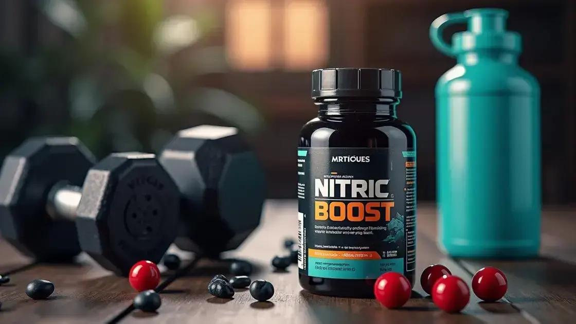 Understanding Nitric Boost and Its Benefits