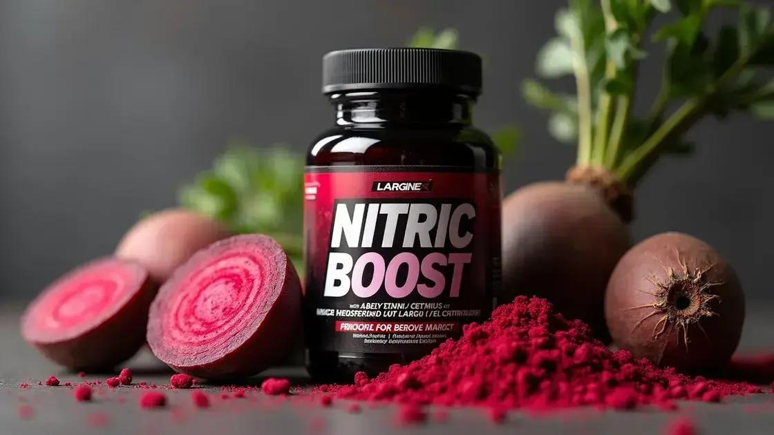 Understanding Nitric Boost: Key Ingredients and Effects