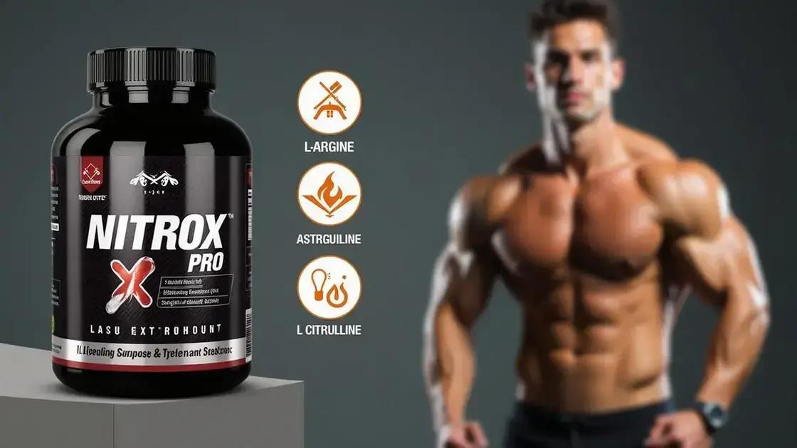 Understanding NITROX PRO: Ingredients and Functions Understanding NITROX PRO: Ingredients and Functions
