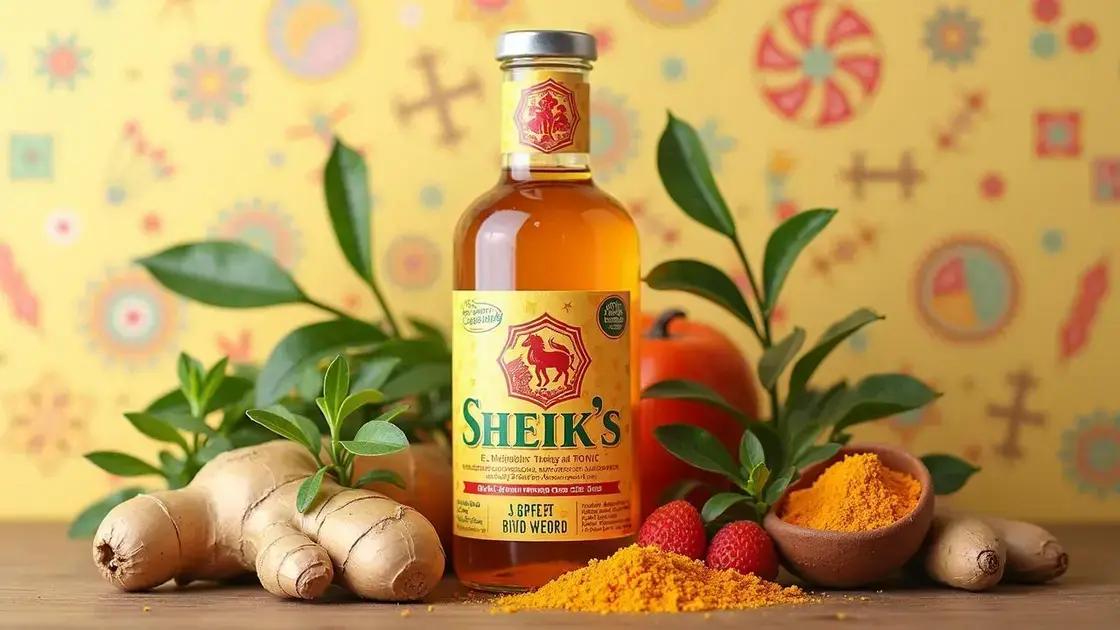 Understanding Sheik’s Tonic: Ingredients and Benefits