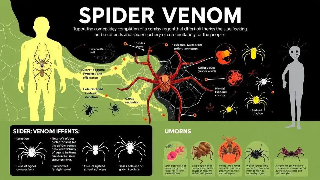 Understanding Spider Venom and Its Properties