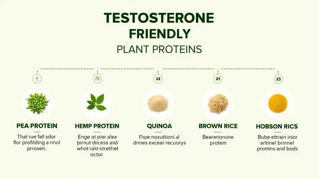 Understanding Testosterone-Friendly Proteins