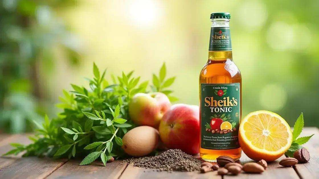 Understanding the Benefits of Sheik’s Tonic