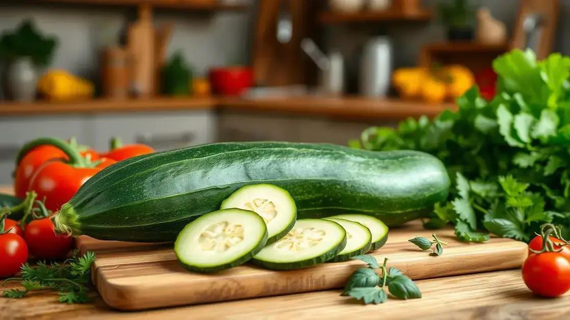 Understanding the Benefits of Zucchini for Hormonal Health