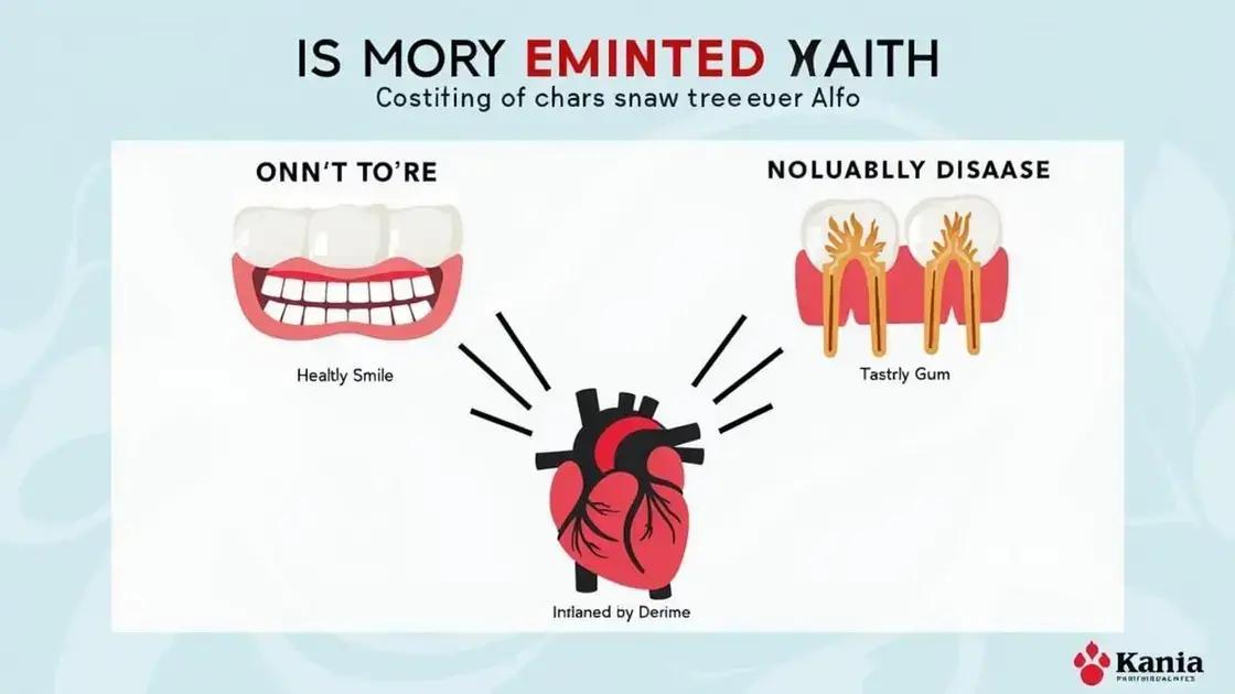 Understanding the Link Between Oral Health and Heart Disease