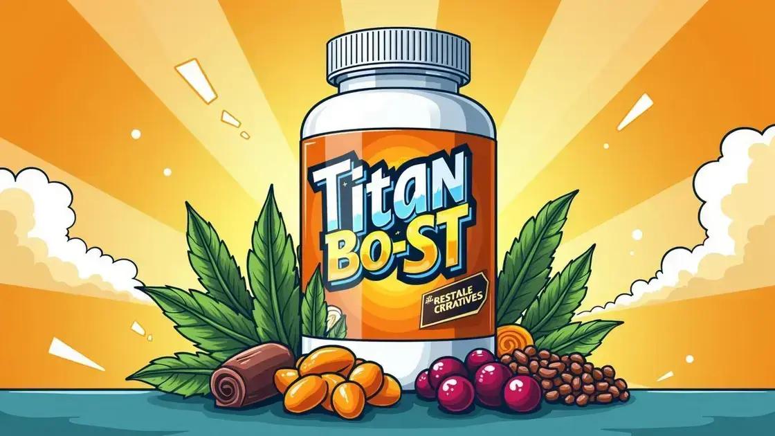 Understanding Titan Boost and Its Ingredients