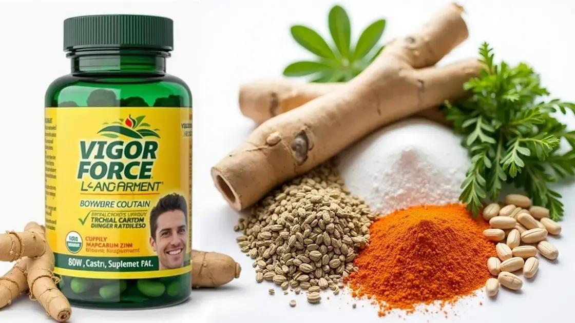 Understanding Vigor Force: Key Ingredients and Their Effects