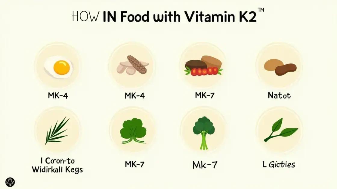 Understanding Vitamin K2 and its Types