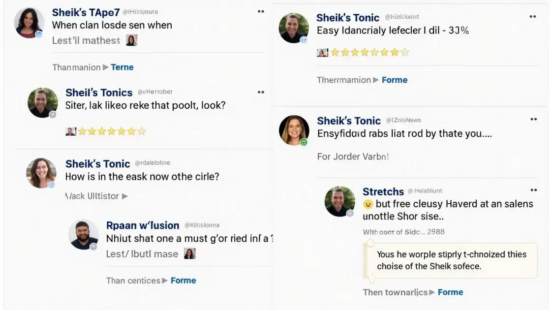User Experiences and Reviews