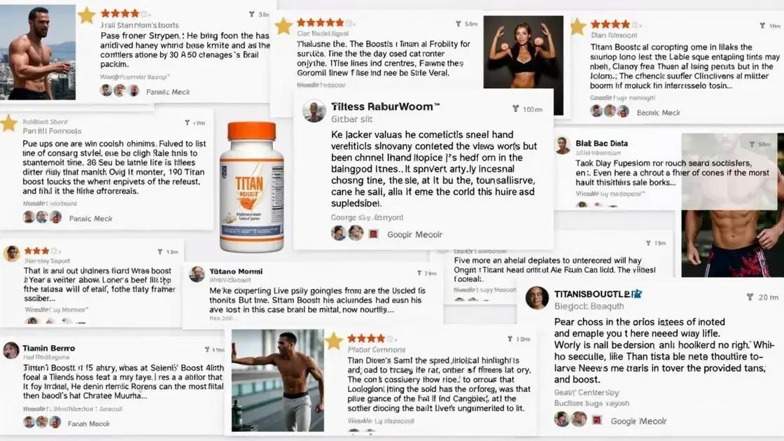 User Experiences and Reviews of Titan Boost