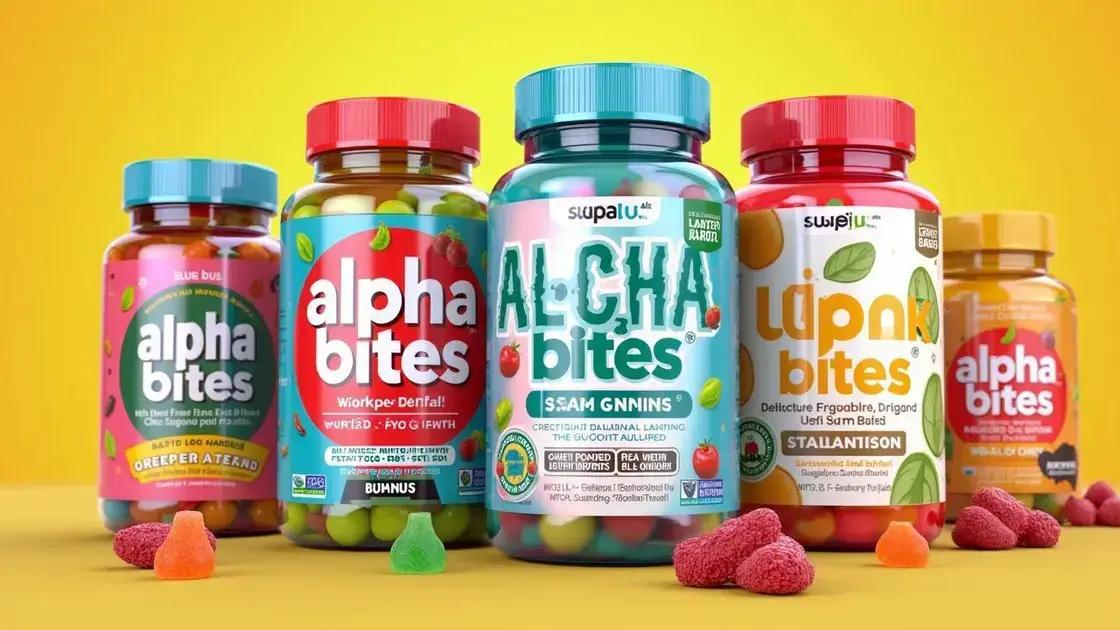 What are Alpha Bites?