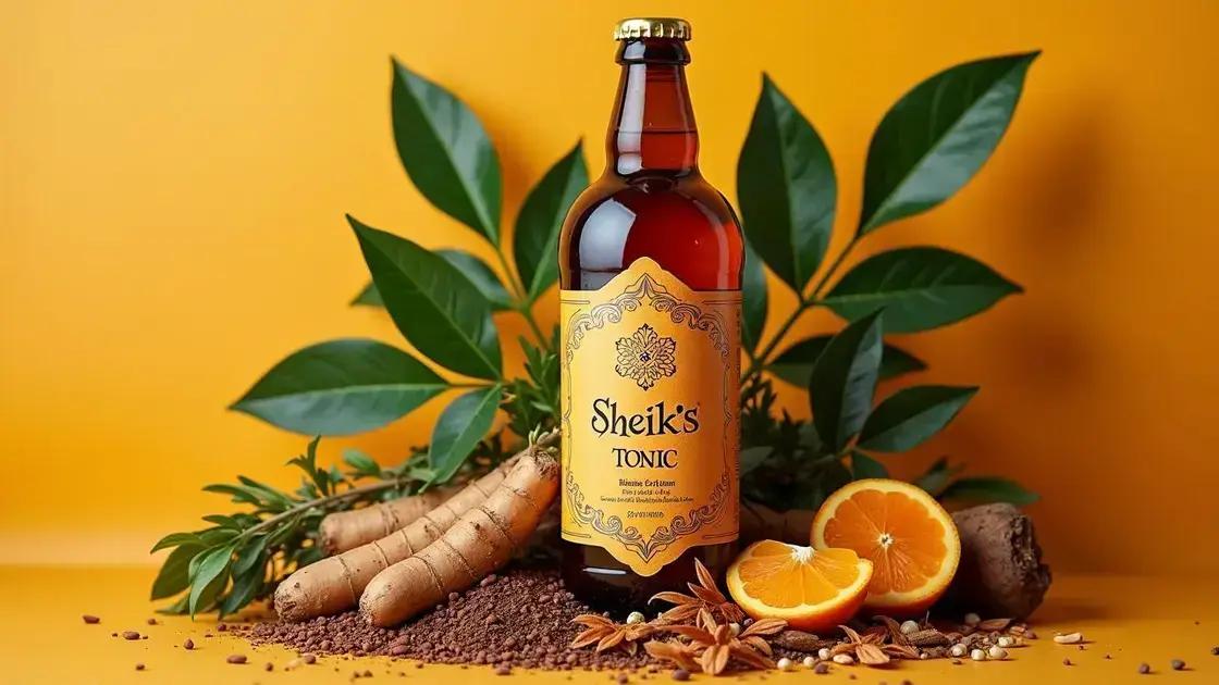What is Sheik’s Tonic?