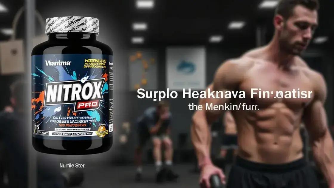 What Makes NITROX PRO Different from Other Supplements?