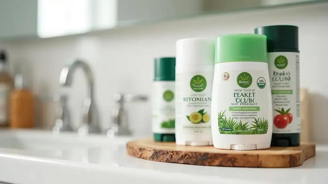 Why Choose Non-Toxic Deodorants?