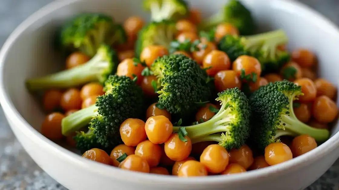 Why Choose Roasted Broccoli and Chickpeas?