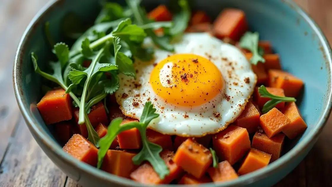 Why Choose Sweet Potatoes for Breakfast?