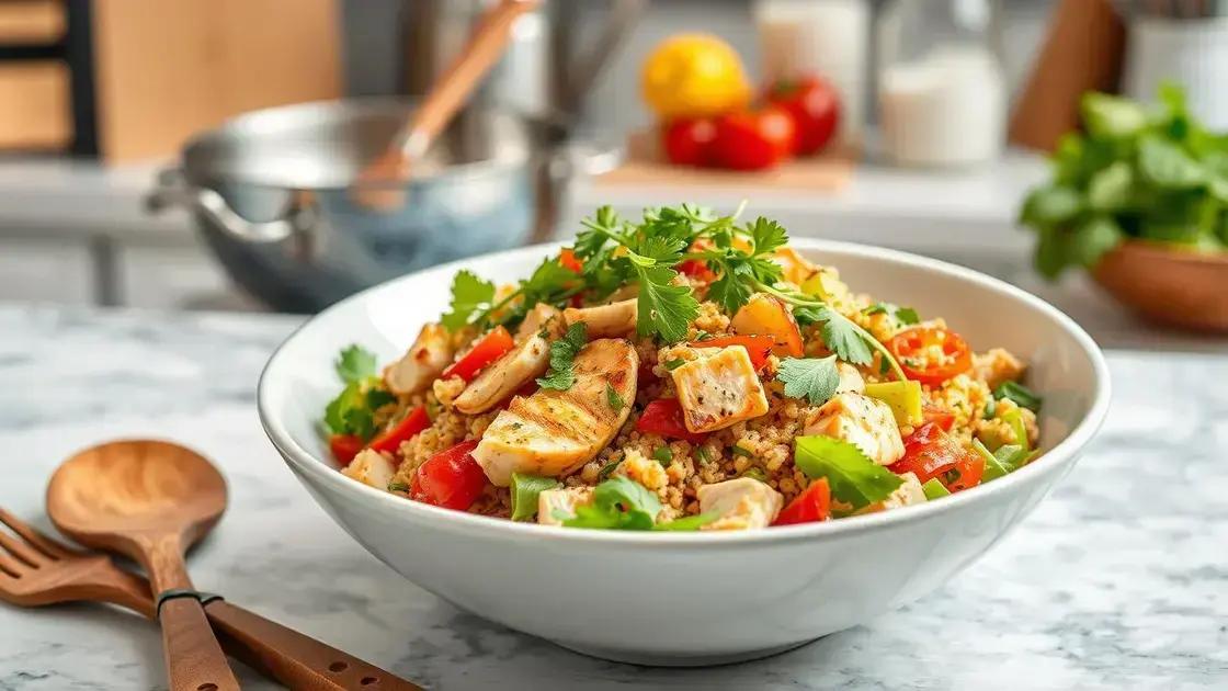 Why Grilled Chicken and Quinoa Salad?