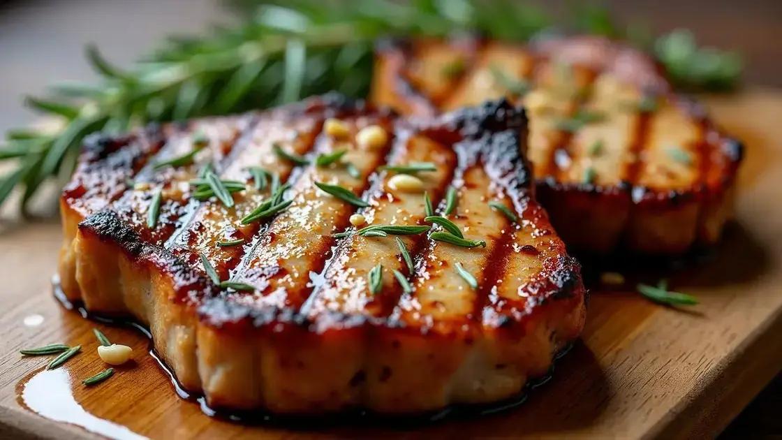 Why Grilled Pork Chops?