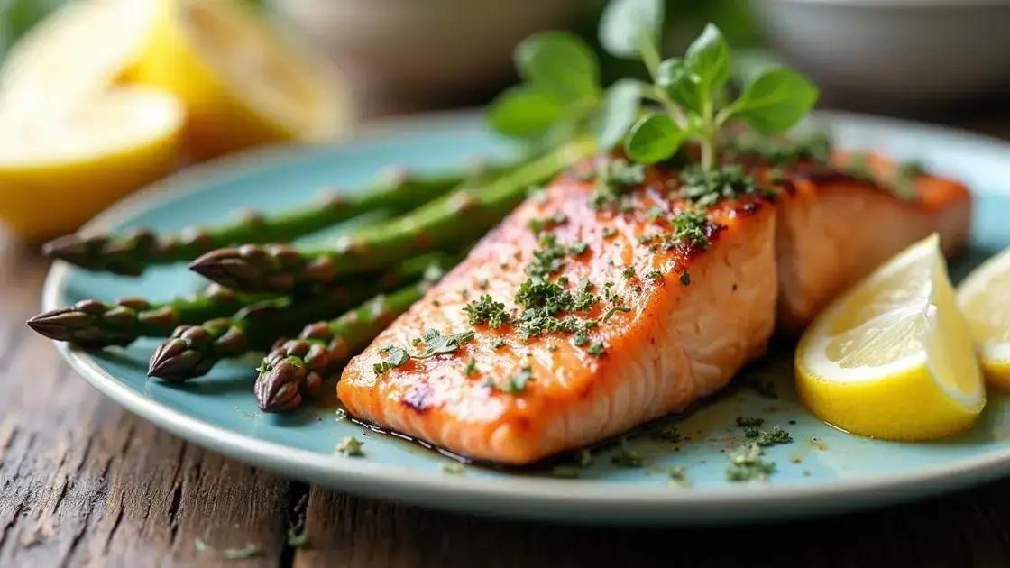 Why Grilled Salmon and Asparagus are Ideal for Men Over 50